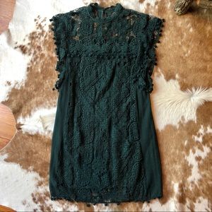 Tularosa Hunter Green Dress
